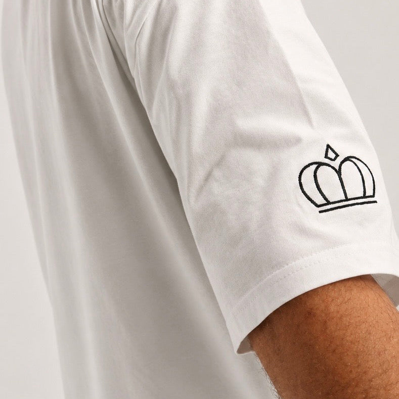T-shirt IRONFATHER brodé — Blanc