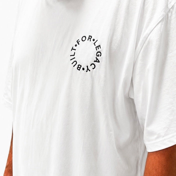T-shirt IRONFATHER brodé — Blanc