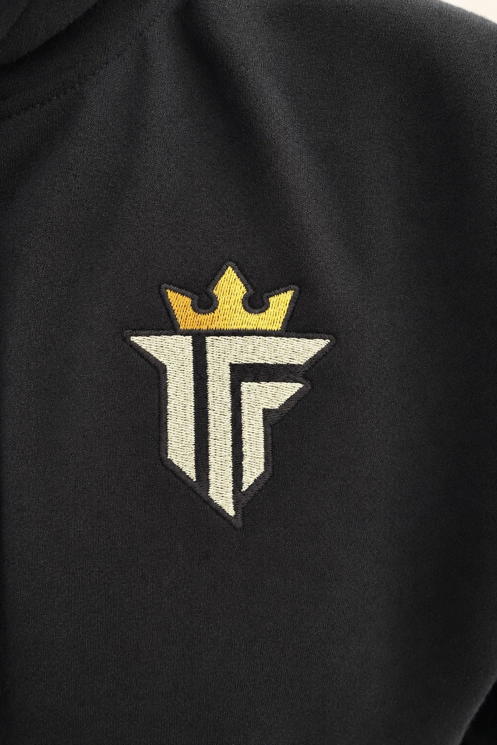 Hoodie IRONFATHER brodé — Noir