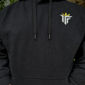 Hoodie IRONFATHER brodé — Noir