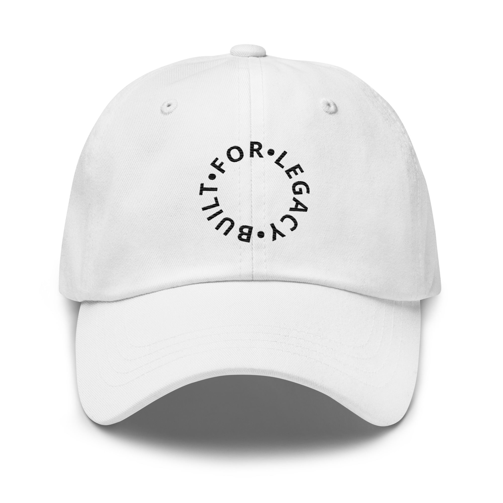Casquette B•F•L brodée Blanche — IRONFATHER